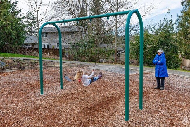 Northshore Summit Park is the crown jewel of the neighborhood with trails and playgrounds.