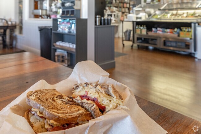 The Homestead in Carpenter has delicious, fresh made soups, salads and sandwiches.