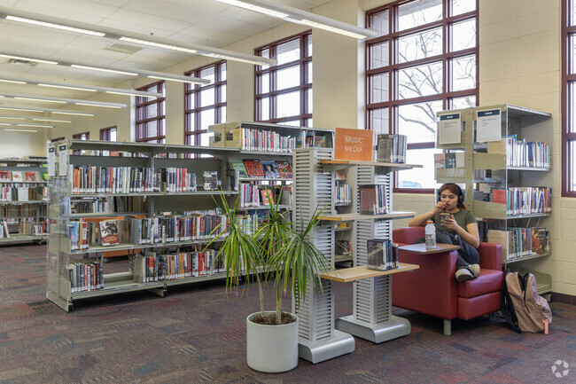Perry Library is located in the Perry High School campus in Gilbert.