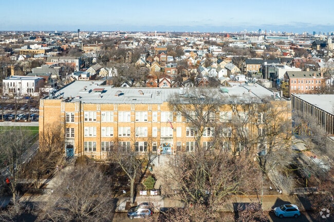 Pulaski International School of Chicago is located in the Bucktown neighborhood of Chicago, IL.