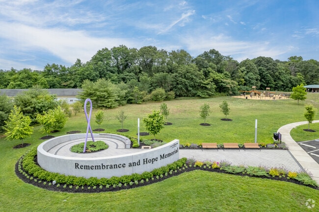 Remembrance and Hope Memorial at Timber Creek Park in Gloucester Township, NJ.