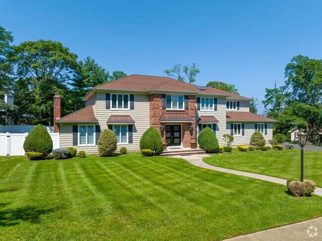 Well appointed homes with large lots are a common feature in West Long Branch.