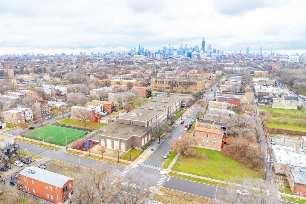 Kellman Corporate Community Elementary is located directly west of the loop.