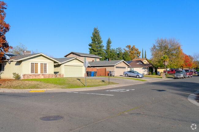 A row of homes sits along a peaceful street in Glen Elder.