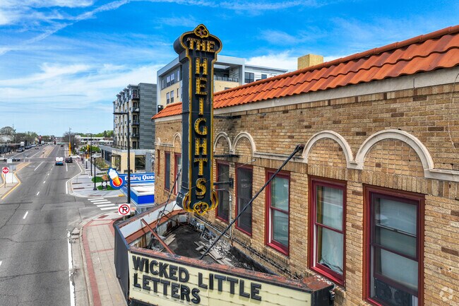 The Heights Theater is a historic theater in Columbia Heights, Minnesota.