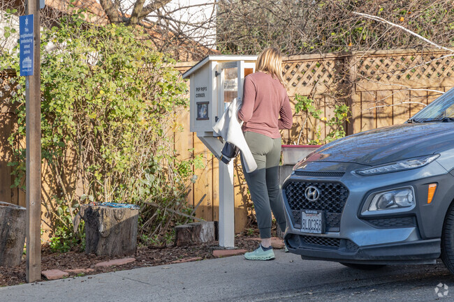 This Tiny Little Library in Wilhaggin Del Dayo get a lot of use.