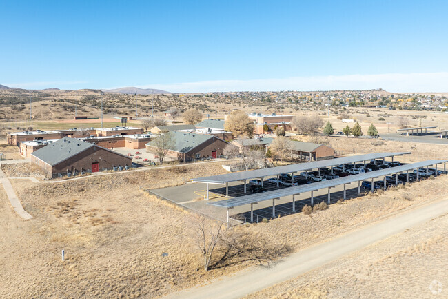 Bradshaw Mountain Middle offers a sprawling campus when viewed from above.