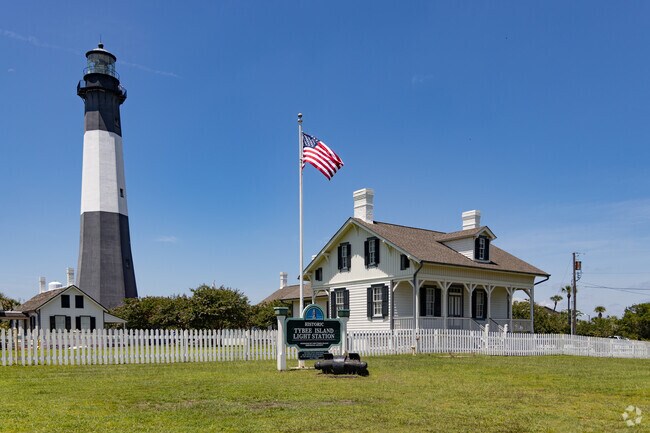 Tybee Island Lighthouse dates back to the Colonial era.