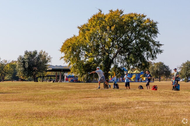 Ben Geren Park is known for their disc golf course.
