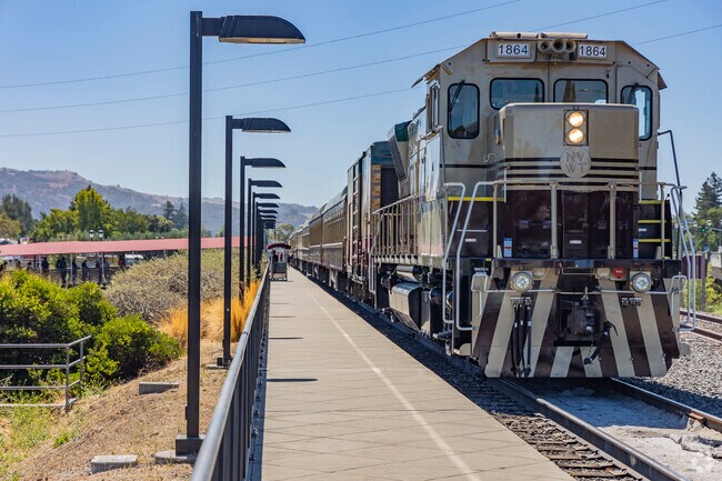 McPherson residents are used to the Napa Valley Wine Train traveling through every day.
