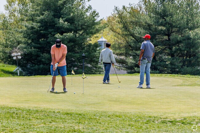 Get putting practice in at Fairway Hills Golf Course, open to the public in Dorsey's Search.