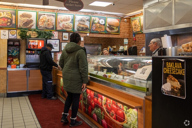 The Tasty Gyro on 44th St is a local favorite for a fresh made sandwich served with a smile.