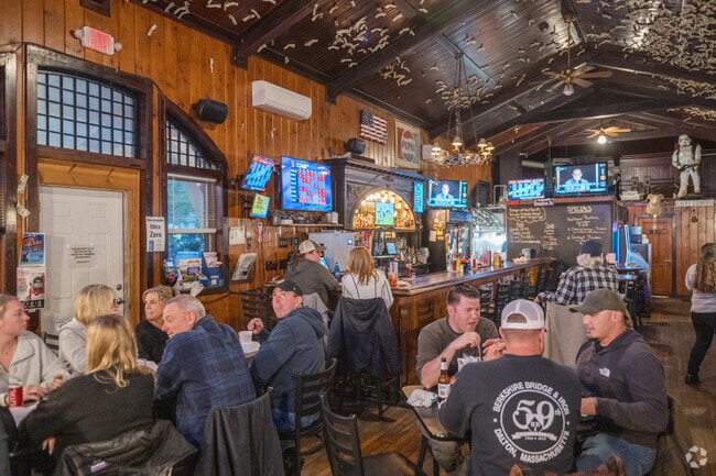 AJ's Trailside Pub in Adams offers a delicious menu of traditional fare with a full bar and sports themes.