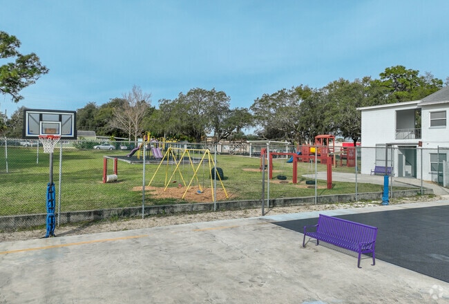 Heritage Preparatory Christian School has a large activity and P.E. area to keep students active