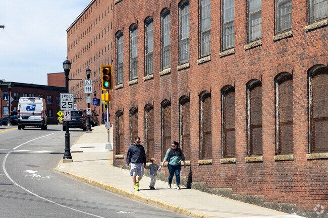 The Museum in the Streets of Biddeford blend historic mills with modern society.