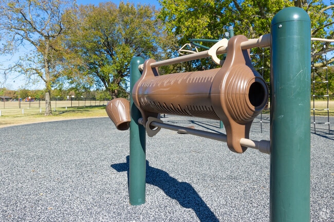 Kids will love the music maker play set at Lloyd Park in Joe Louis Addition.