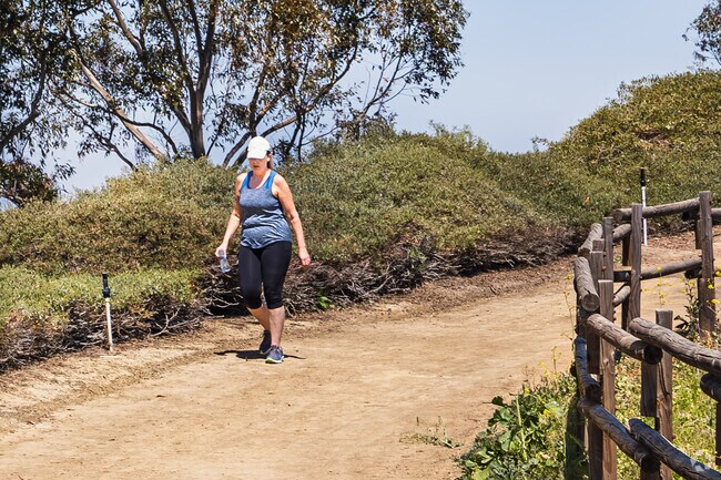 Colinas Ridge Trail, just a short distance from Laguna Heights, offers breathtaking panoramic views of the surrounding hills and coastline, making it a popular spot for hiking and nature walks.