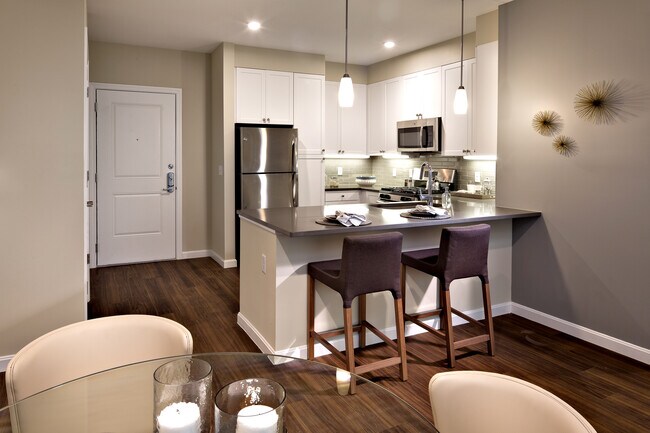 Kitchen and dining room