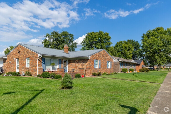 Brick ranch style homes are a popular housing style in Audubon-Bon Harbor.