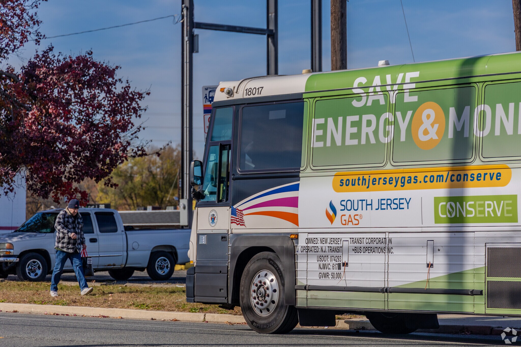 NJ Transit has plenty of stops along Broad Street in Greenwich Township.