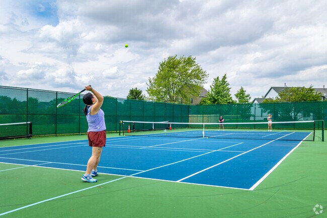 Town and Country athletes can play some tennis or pickleball at the courts at Scott Brown Park.