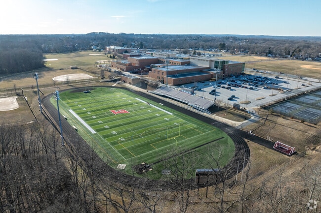Edgewood High School in Edgewood helps prepare students for college.