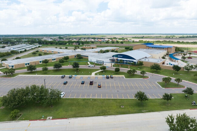 Jaime Escalante Middle School hosts grades 6th to 8th grade in the Las Milpas area.