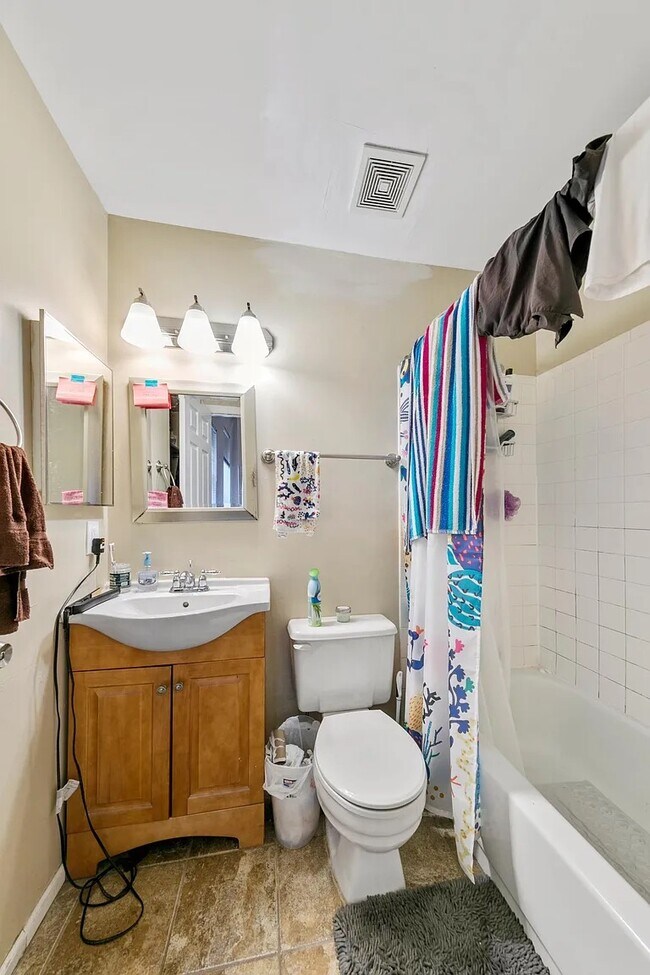 Bedroom with ensuite bathroom!