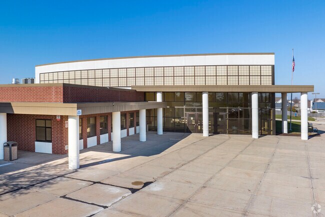 Mahone Middle School near Endee serves over 900 students.