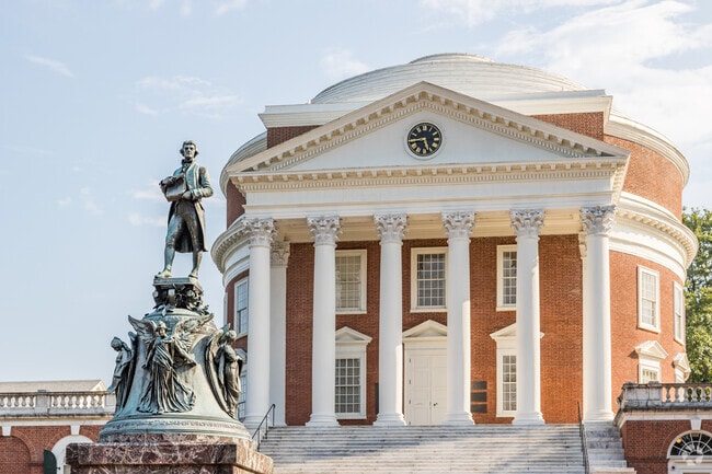 The esteemed University of Virginia is about 20 minutes from Crozet in Charlottesville.