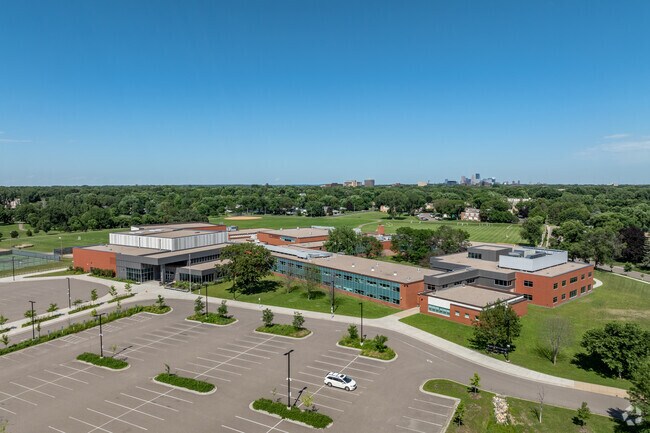 St. Louis Park Middle School is located just west of Minneapolis in St. Louis Park.