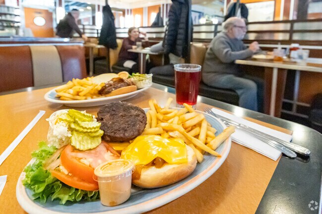 City Diner is preferred by locals who need family friendly dining.