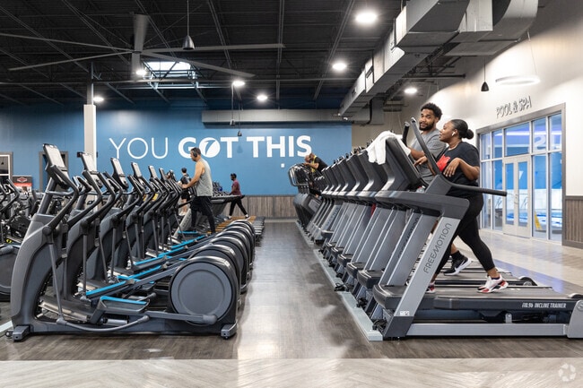 One Life Fitness in Clinton has space for everyone to work out.