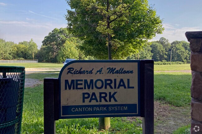 Mallonn Memorial Park offers visitors a wide array of amenities from baseball to playgrounds.