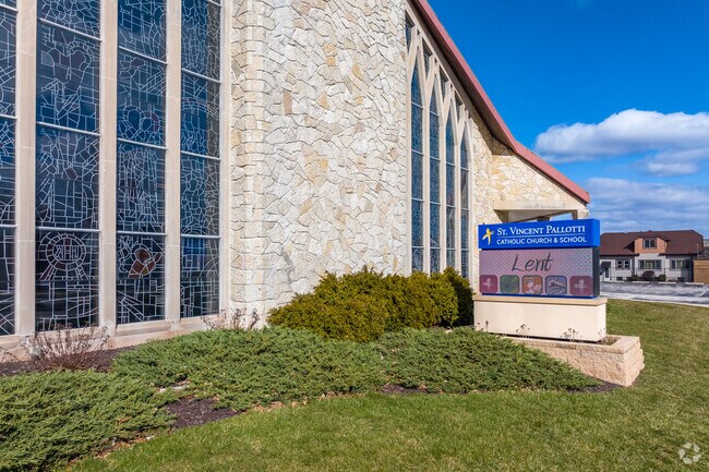 St. Vincent Pallotti church and school in the Honey Creek Parkway neighborhood.