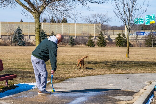 Maitland Park offers great walking paths and room to play fetch.