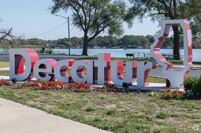 Decatur is celebrated at Nelson Park which is quite convenient to the Bayview neighborhood.