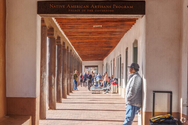 Rio en Medio residents can shop local crafts in the Native American Artisan Program space.