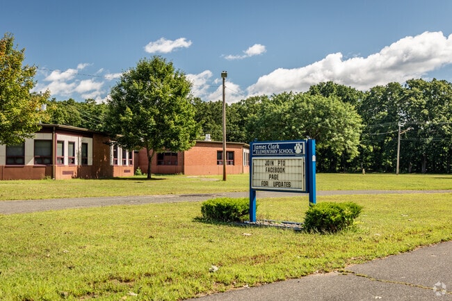 James Clark School is located in Agawam.