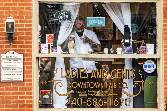 You will experience welcoming personalities from all of Downtown Frederick's retail locations.