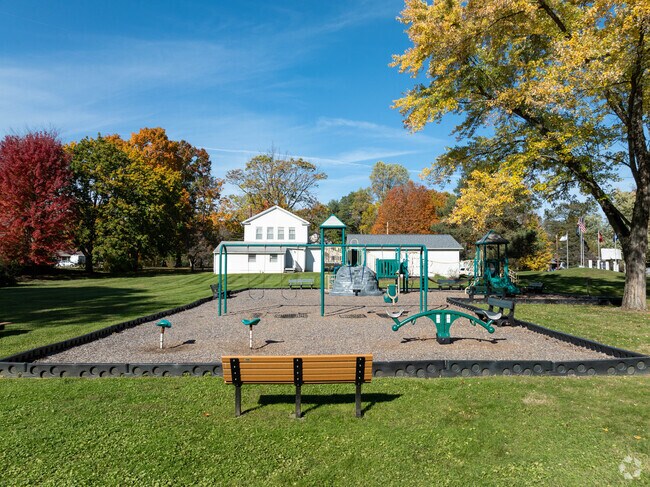 Munroe Falls children enjoy the Playground at Guise Park.