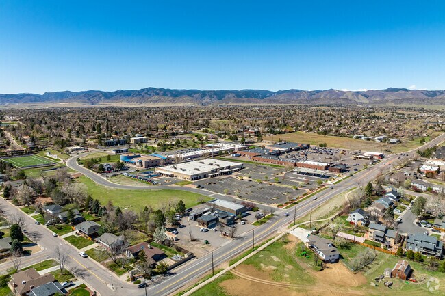 Columbine combines shopping conveniences and outdoor recreational activities.