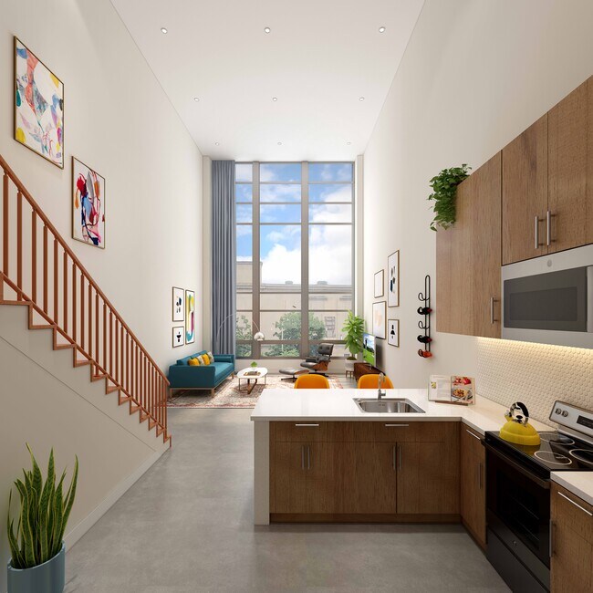 1950's Lofted Apartment