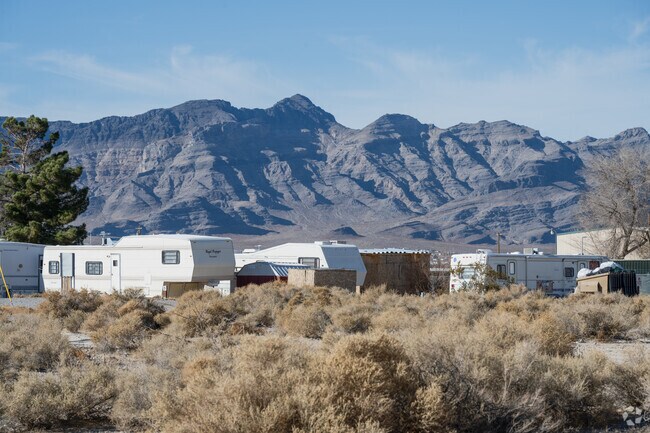 RVs and manufactured homes are also common in Pahrump.