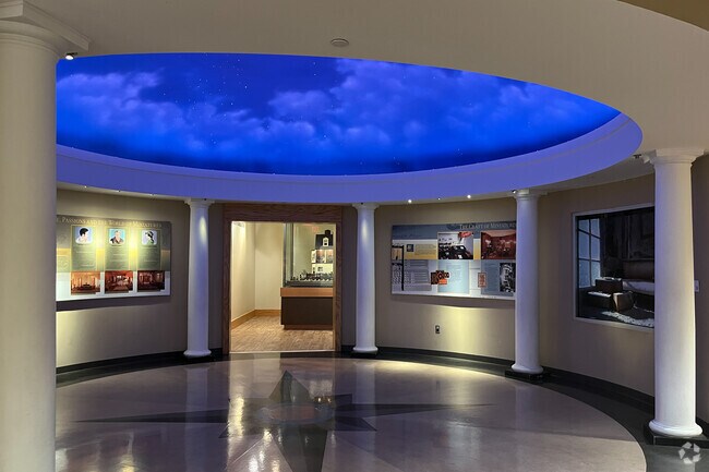 A magical rotunda inside The Mini Time Machine Museum of Miniatures in Rillito.