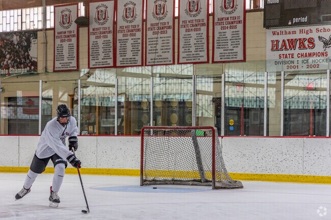 Enjoy some time on the rink at Waltham Youth Hockey in The Lanes.