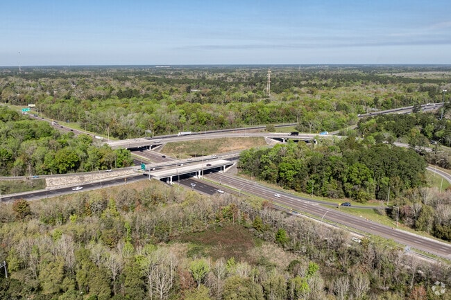 Hillcrest residents enjoy the I-10/I-295 interchange to the west.
