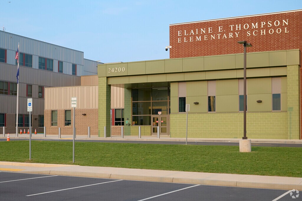 Elaine E. Thompson Elementary School serves students in grades kindergarten through fifth.