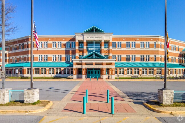 Walt Whitman High School cultivates intellectual and social growth.