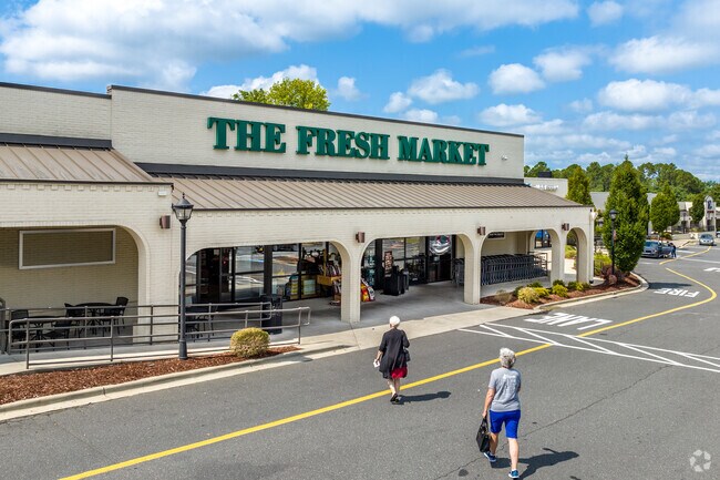 Grab you weekly groceries at The Fresh Market in McAlpine.